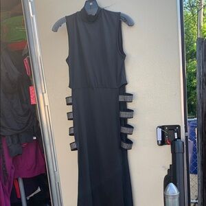 Elegant Black Sleeveless Dress